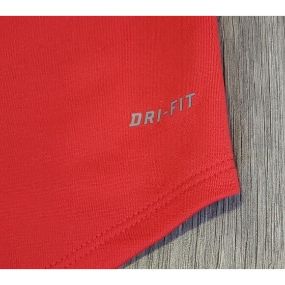 Nike Relay Red Running Pullover Cowl Neck Pullover Sweater Size S Small - Picture 6 of 8